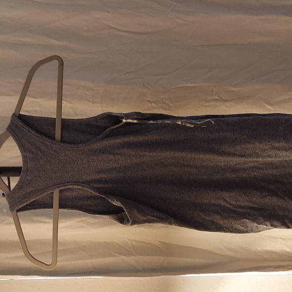 Simple grey dress - Picture 3 of 3